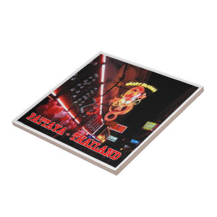 zTH026 Night Club in PATTAYA, Thailand, Ceramic Tile