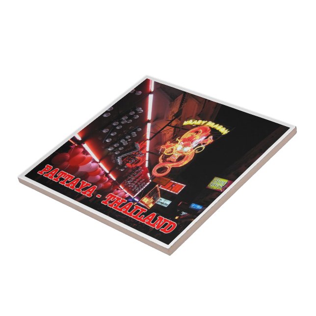 zTH026 Night Club in PATTAYA, Thailand, Ceramic Tile (Side)