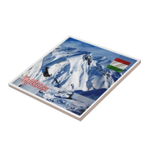 zTJ004 MINING in Tajikistan, Asia, Ceramic Tile