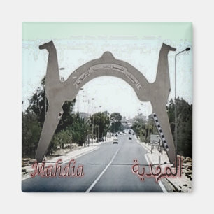 zTN008 MAHDIA, Entry in to city, Tunisia, Fridge Magnet