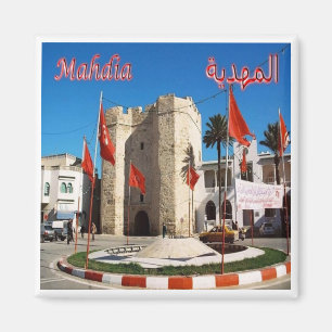 zTN012 MAHDIA, Tunisia, Africa, Fridge Magnet