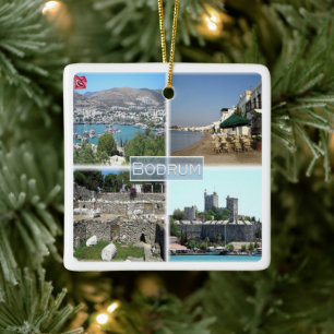 zTR005 BODRUM, Turkey, Europe, Ceramic Ornament