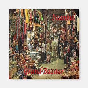 zTR014 ISTANBUL GRAND BAZAAR, Turkey, Fridge Magnet