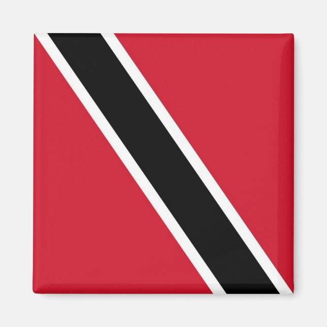 zTT001 TRINIDAD and TOBAGO, Flag, America, Fridge Magnet (Front)