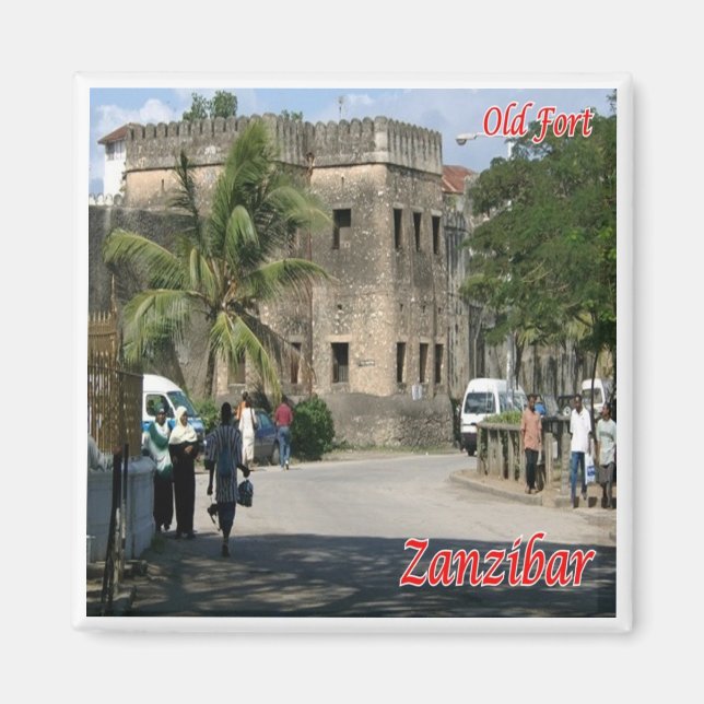 zTZ009 ZANZIBAR, Old Fort,Tanzania, Africa, Fridge Magnet (Front)