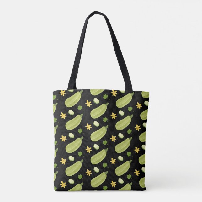 Zucchinas Tote Bag (Back)