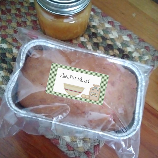 Zucchini Bread Label (Creator Uploaded)