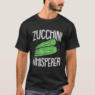 Zucchini Fathers Day Gardening Vegetarian Dad Papa T-Shirt