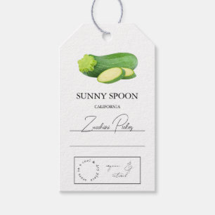 Zucchini Hang Tag