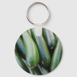 Zucchini Key Ring