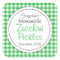 Zucchini pickles green white jar food label