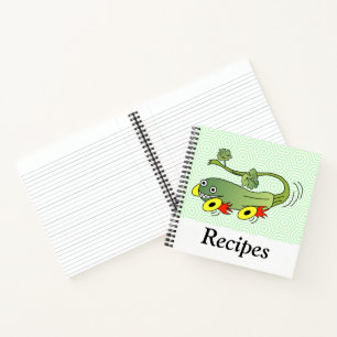 Zucchini Race Car Recipe Notebook