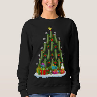 Zucchini Xmas Tree Lighting Santa Zucchini Christm Sweatshirt