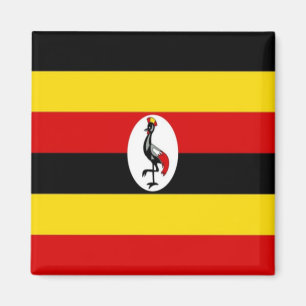 zUG001 UGANDA Flag, Africa, Fridge Magnet