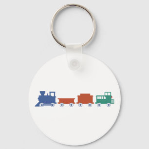 Zug Eisenbahn train railway Key Ring
