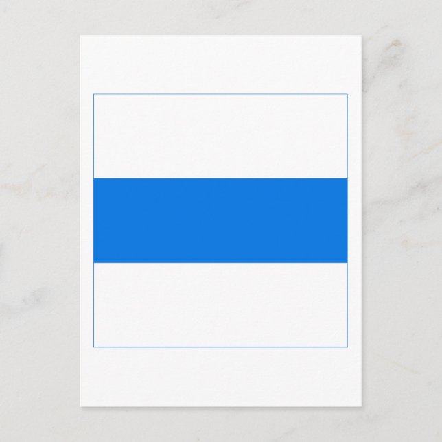 Zug Flag Postcard (Front)