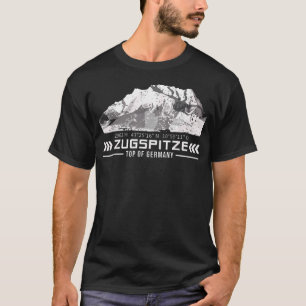 Zugspitze Alps Wetterstein Mountains Hiking T-Shirt