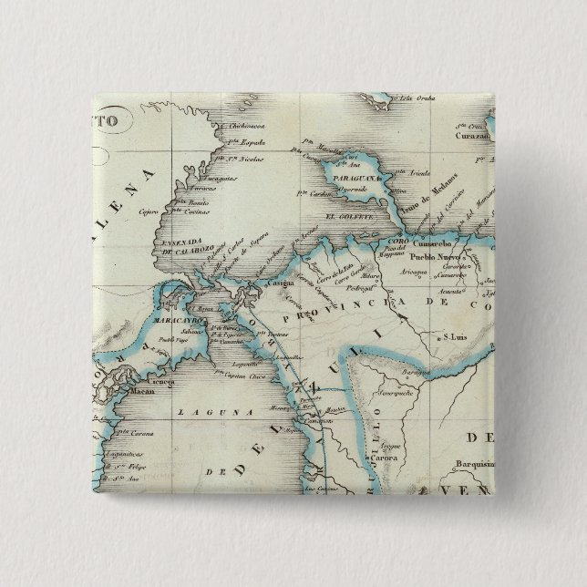 Zulia 15 Cm Square Badge (Front)