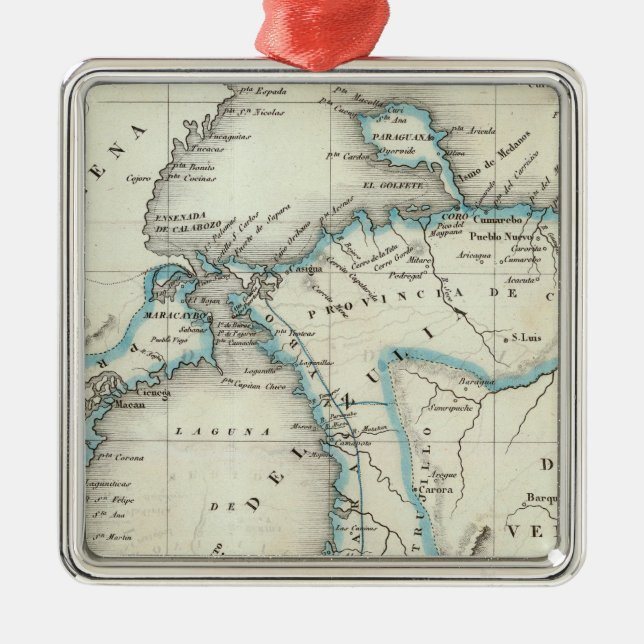 Zulia Metal Tree Decoration (Front)