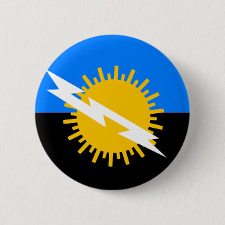 Zulia, Venezuela flag 6 Cm Round Badge