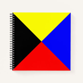 Zulu ICS Maritime Signal Flag Notebook