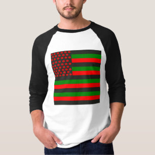 ZULU Red Black and Green Flag T-Shirt