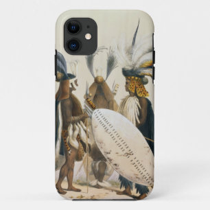 Zulu Soldiers of King Panda's Army, plate 20 from iPhone 11 Case