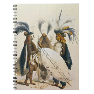 Zulu Soldiers of King Panda's Army, plate 20 from Notebook