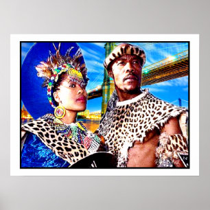 Zulu Warrior  Poster