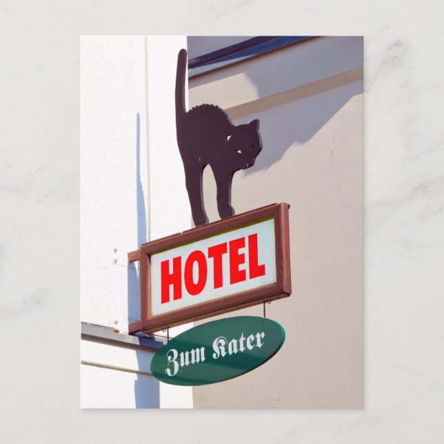 Zum Kater Hotel, Warnemunde, Germany Postcard (Front)