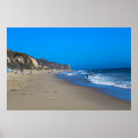 Zuma Beach Poster