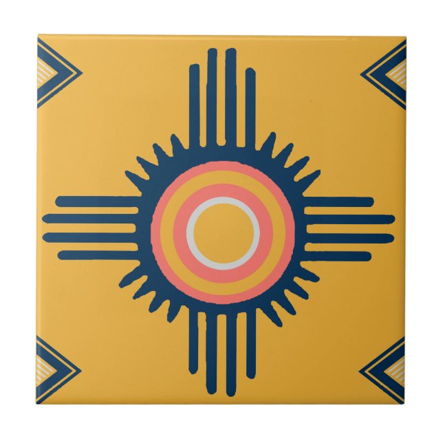 Zuni Del Sol Tile (Front)