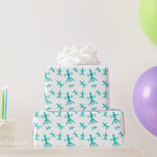 zuni knifewing wrapping paper