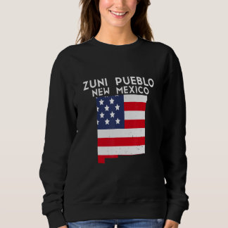 Zuni Pueblo USA State America Travel New Mexican N Sweatshirt