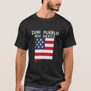 Zuni Pueblo USA State America Travel New Mexican N T-Shirt