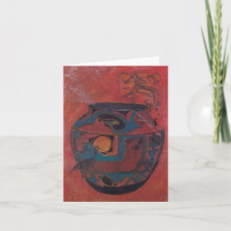Zuni Soul Jar Notecard