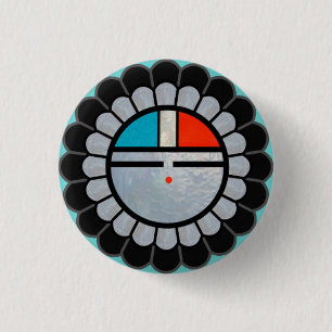 Zuni Sun Lapel Button