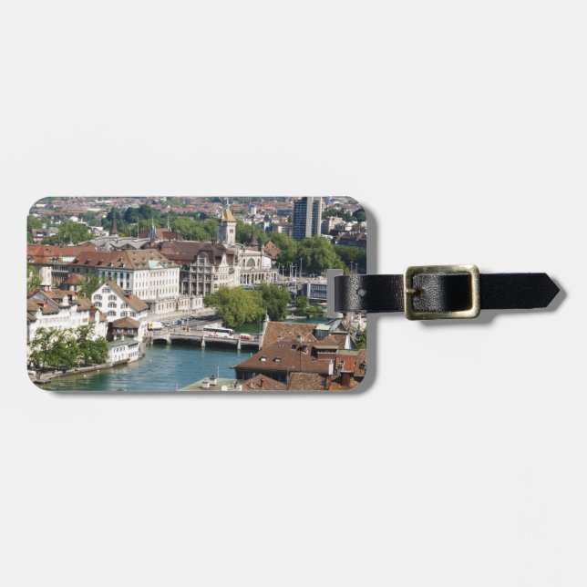 Zurich 001 luggage tag (Front Horizontal)