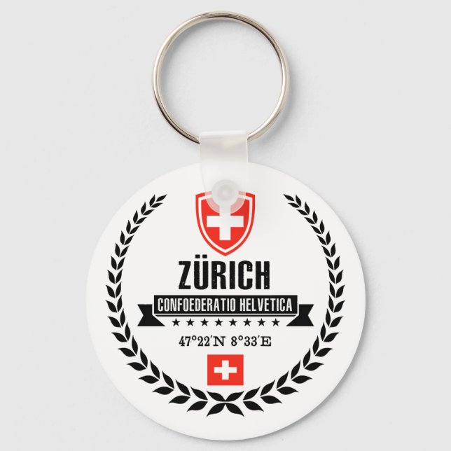 Zürich Key Ring (Front)