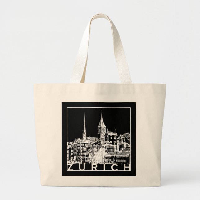 Zurich Large Tote Bag (Front)