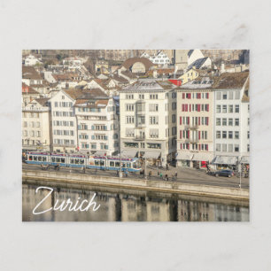 Zurich Postcard Switzerland Greeting 