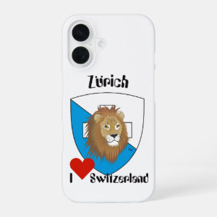Zürich Schweiz Apple iPhone Hüllen 16 Case