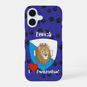 Zürich Schweiz Apple iPhone Hüllen 16 Case