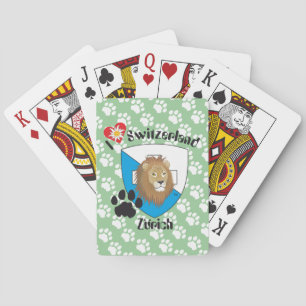 Zürich Schweiz Suisse Svizzera Spielkarten Playing Cards