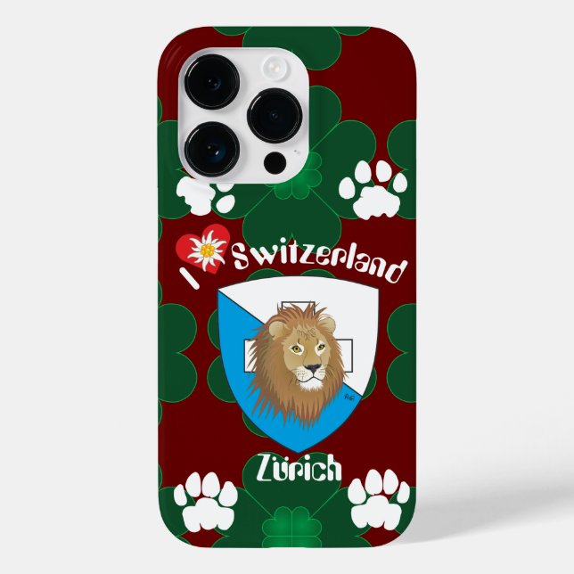 Zurich Switzerland Apple iPhone Cases (Back)