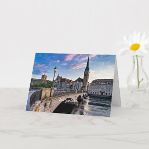 Zurich, Switzerland Card
