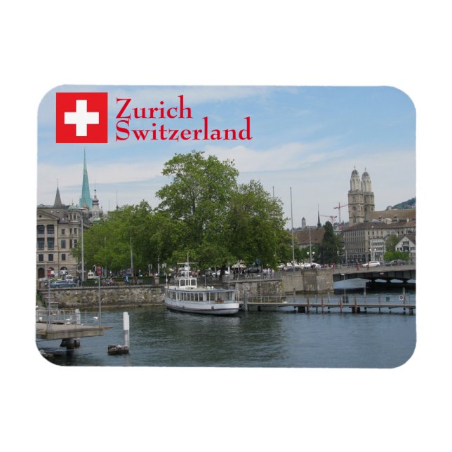 Zurich, Switzerland Magnet (Horizontal)