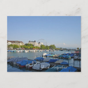 Zurich  Switzerland Postcard