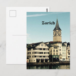 Zurich, Switzerland Postcard