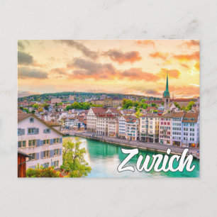 Zurich, Switzerland Postcard